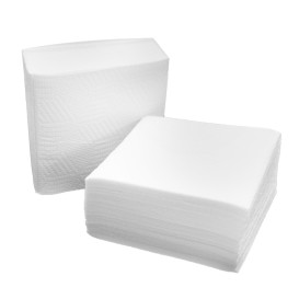 Paper Napkins Tissue 2 Layer V-Fold White 11x21cm (150 Units)