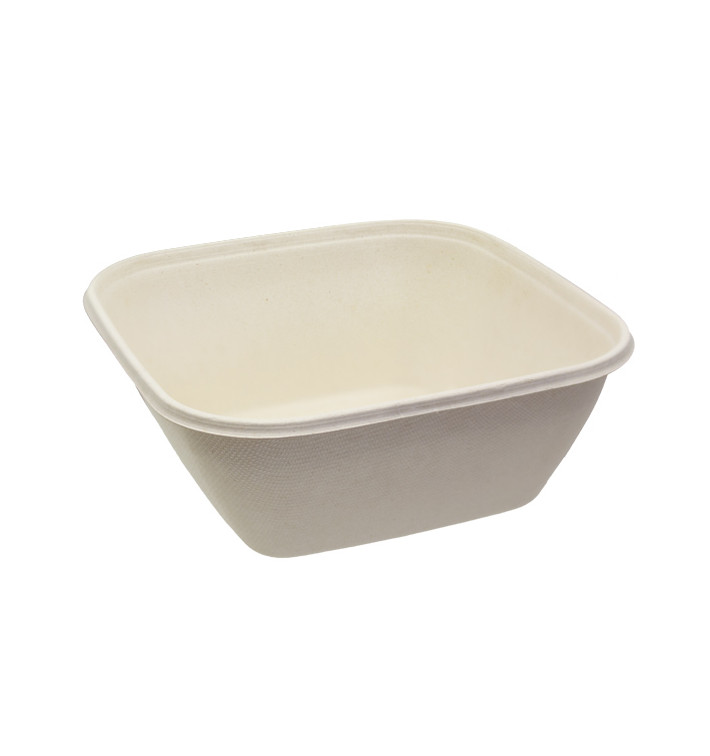 Sugarcane Bowl 1000ml 17x17x7cm (300 Units) Sugarcane Bowl 1000ml 17x17x7cm (300 Units)