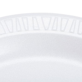 Foam Plate "Concorde" White 15 cm (1.000 Units)