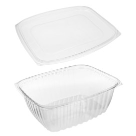 Cornstarch Deli Container with Lid PLA Compostable 1890ml (200 Units)