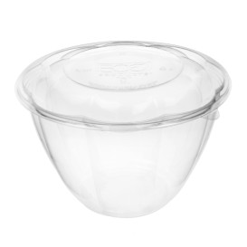 Salad Bowl with Lid PLA 1420ml (50 Units) 