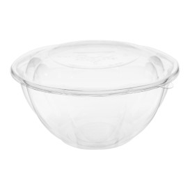 Salad Bowl with Lid PLA 940ml (50 Units) 