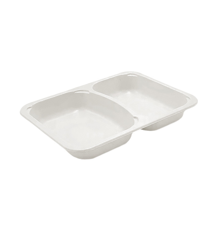 Sugarcane Container PLA 2C Laminated 820ml 22,7x17,8x3,2cm (75 Units) Sugarcane Container PLA 2C Laminated 820ml 22,7x17,8x3,2cm (75 Units)