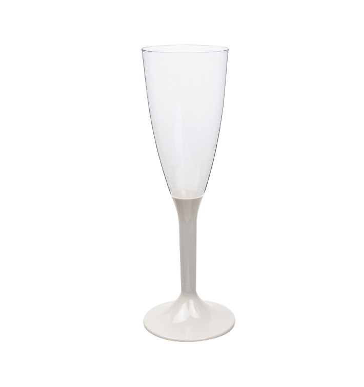 Plastic Stemmed Flute Sparkling Wine Beige 120ml 2P (200 Units) Plastic Stemmed Flute Sparkling Wine Beige 120ml 2P (200 Units)