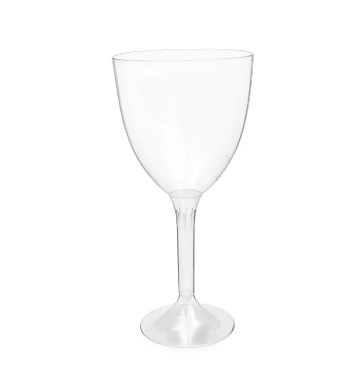 Plastic Stemmed Glass Wine Clear Removable Stem 300ml (40 Units) Plastic Stemmed Glass Wine Clear Removable Stem 300ml (40 Units)