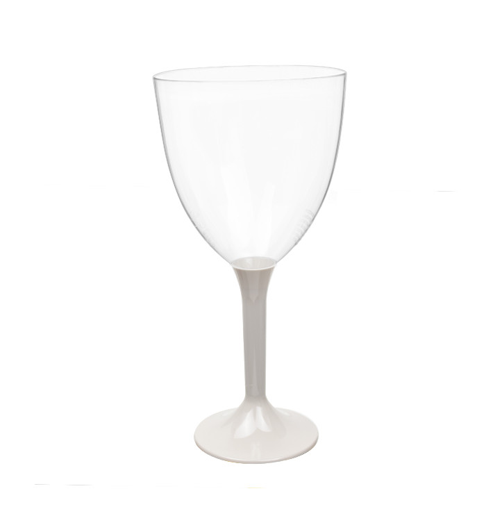 Plastic Stemmed Glass Wine Beige Removable Stem 300ml (40 Units) Plastic Stemmed Glass Wine Beige Removable Stem 300ml (40 Units)