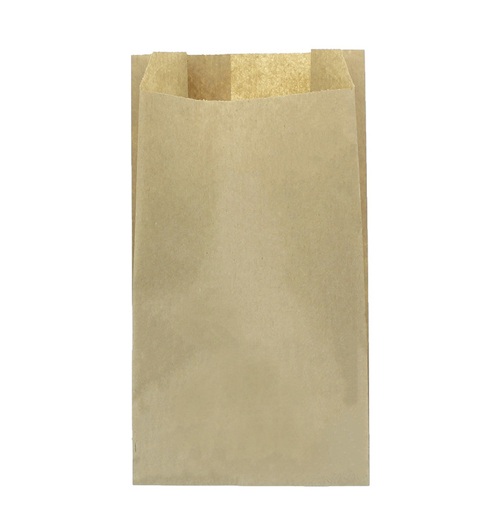 Paper Food Bag Kraft 25+8x42cm (1000 Units) Paper Food Bag Kraft 25+8x42cm (1000 Units)