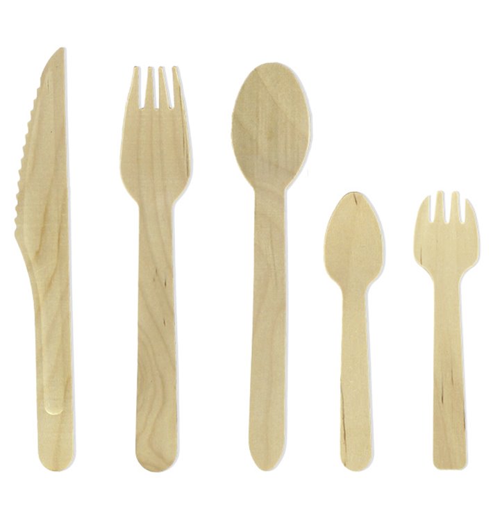 wooden cutlery