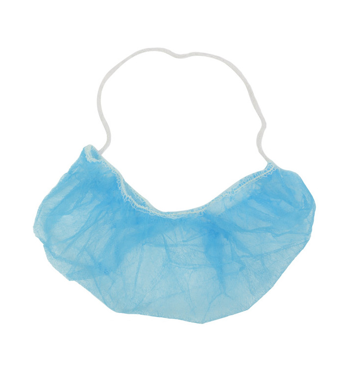 Disposable Beard Cover "TST" PP Blue (100 Units) Disposable Beard Cover "TST" PP Blue (100 Units)