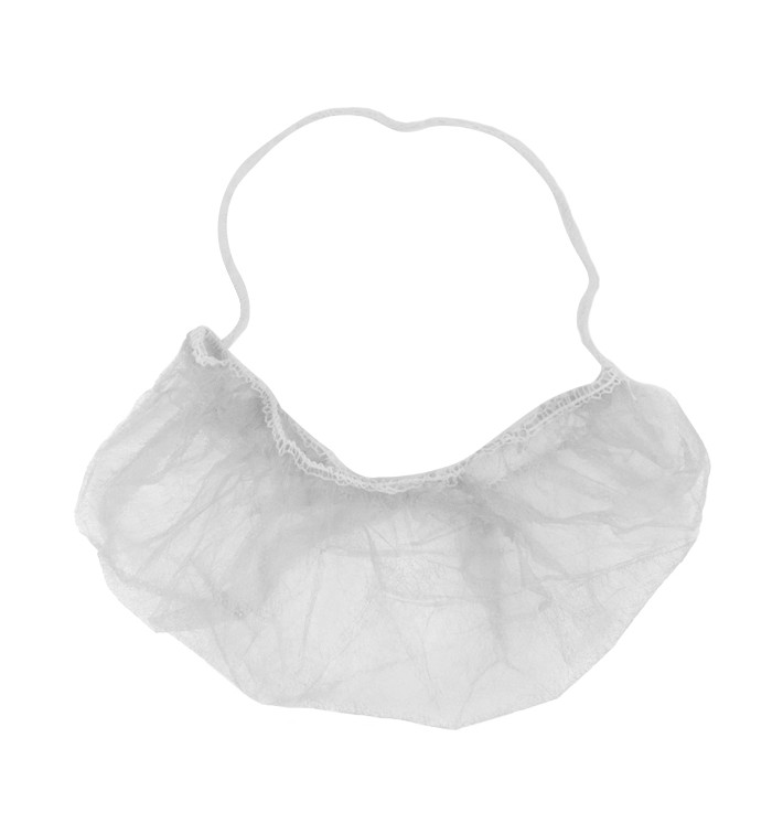 Disposable Beard Cover "TST" PP White (100 Units) Disposable Beard Cover "TST" PP White (100 Units)