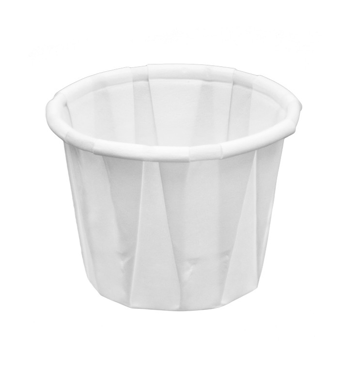 Pleated Paper Souffle Cup 22ml (250 Units) Pleated Paper Souffle Cup 22ml (250 Units)