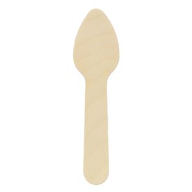 Wooden Mini Spoon 7,5cm (100 Units) 
