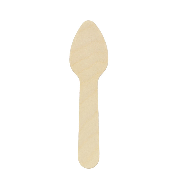 Wooden Mini Spoon 7,5cm (100 Units) Wooden Mini Spoon 7,5cm (100 Units)