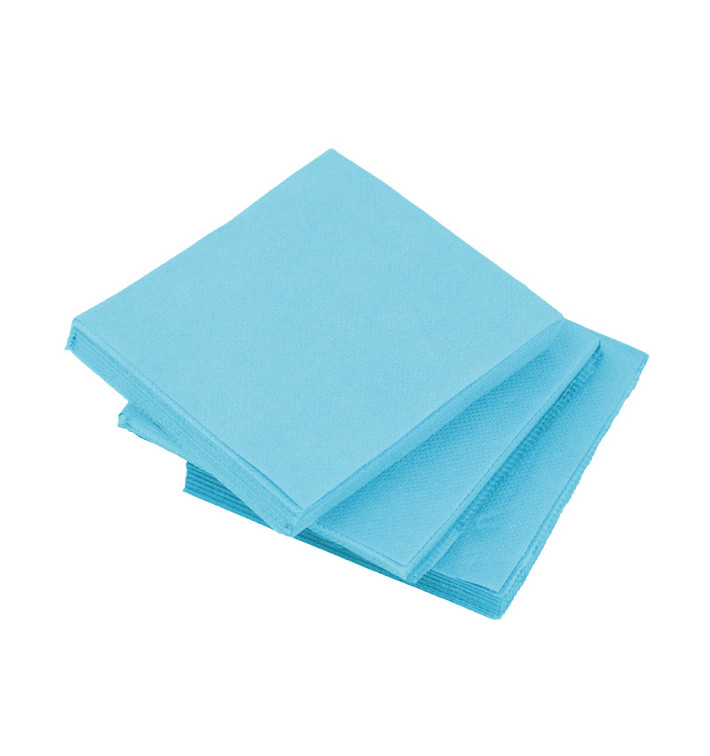 Paper Napkin Micropoint Turquoise 20x20cm 2C (90 Units) Paper Napkin Micropoint Turquoise 20x20cm 2C (90 Units)