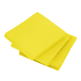 Paper Napkin Micropoint Yellow 20x20cm 2C (90 Units) 