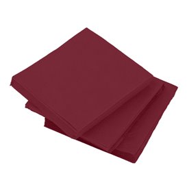 Paper Napkin Micropoint Burgundy 20x20cm 2C (2.400 Units)