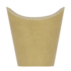 Paper Container Kraft Effect Anti-Grease 14Oz/420ml (1000 Units)