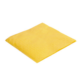 Paper Napkin Yellow 20x20cm (100 Units) 