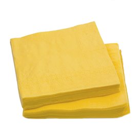 Paper Napkin Yellow 20x20cm (100 Units) 