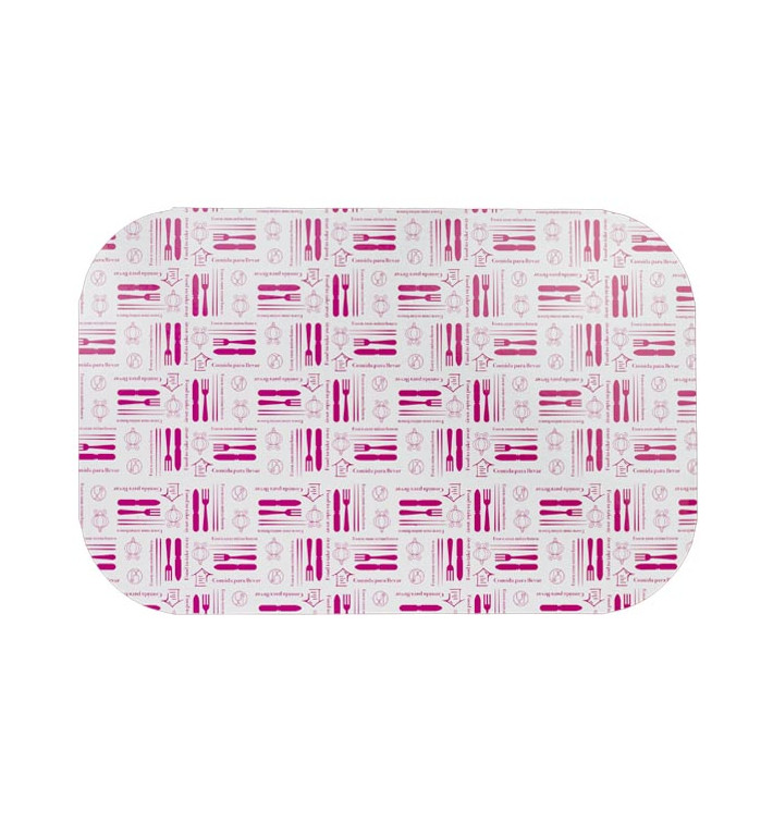 Paper Lid for Foil Pan "15 Cannelloni" 1500 ml (100 Units) Paper Lid for Foil Pan "15 Cannelloni" 1500 ml (100 Units)