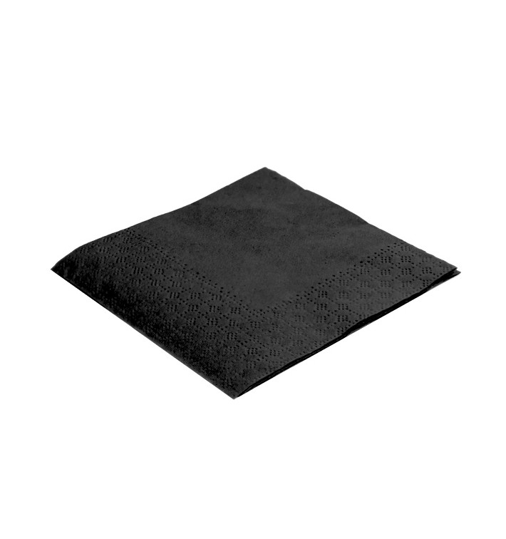 Paper Napkin Black 20x20cm 2C (6.000 Units) Paper Napkin Black 20x20cm 2C (6.000 Units)