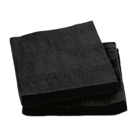 Paper Napkin Black 20x20cm 2C (100 Units)  