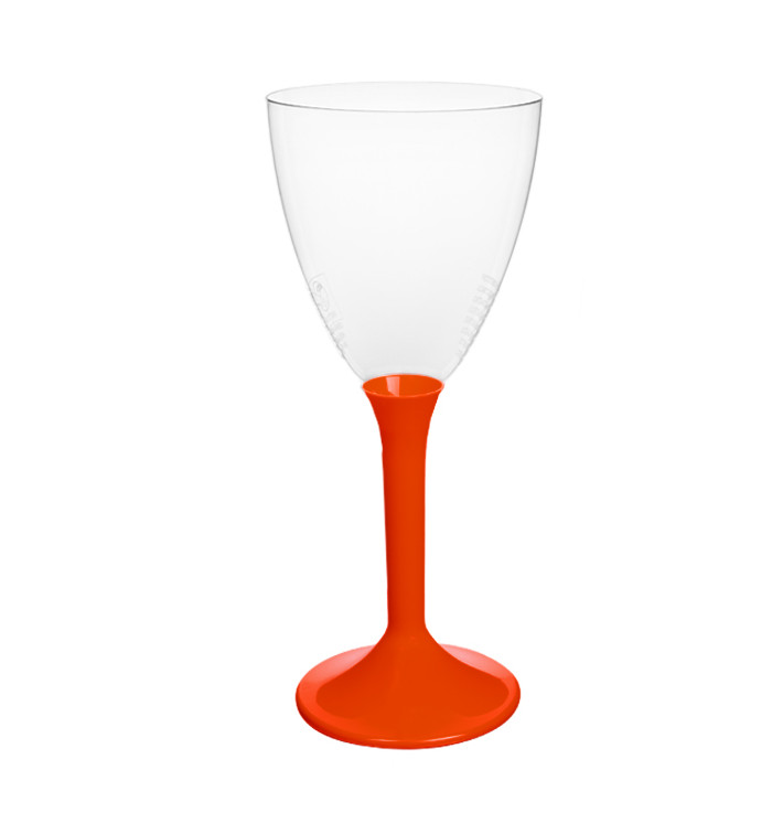 Plastic Stemmed Glass Wine Red Removable Stem 180ml (40 Units) Plastic Stemmed Glass Wine Red Removable Stem 180ml (40 Units)