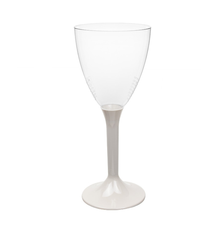 Plastic Stemmed Glass Wine Beige Removable Stem 180ml (40 Units) Plastic Stemmed Glass Wine Beige Removable Stem 180ml (40 Units)