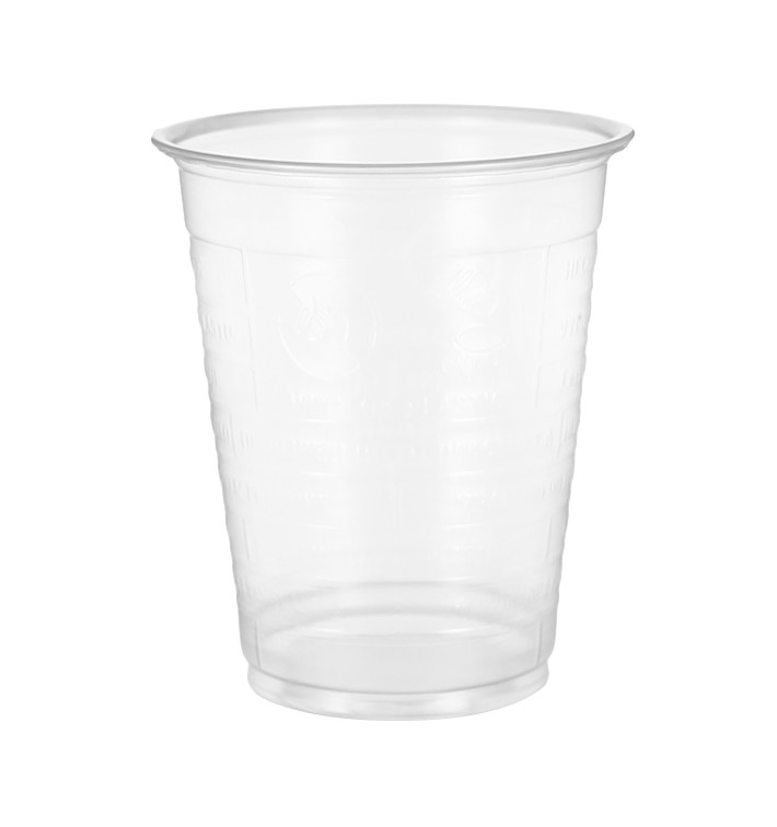 Plastic Cup PP Clear 200ml Ø7,0cm (3.000 Units) Plastic Cup PP Clear 200ml Ø7,0cm (3.000 Units)