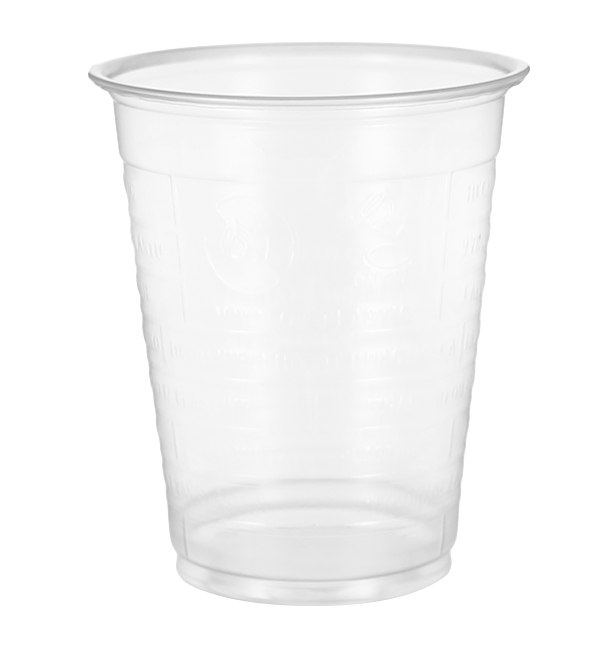 Plastic Cup PP Clear 200ml Ø7,0cm (100 Units) 