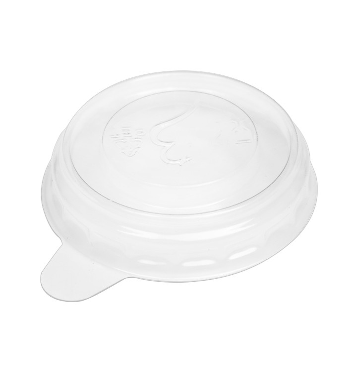 Transparent PET Lid for Sauce Cup 30ml Ø4,3cm (1.000 Units) Transparent PET Lid for Sauce Cup 30ml Ø4,3cm (1.000 Units)