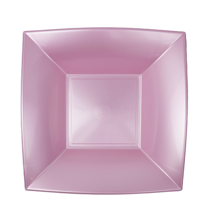 Plastic Plate Deep Violet "Nice" Pearl PP 18 cm (300 Units) Plastic Plate Deep Violet "Nice" Pearl PP 18 cm (300 Units)