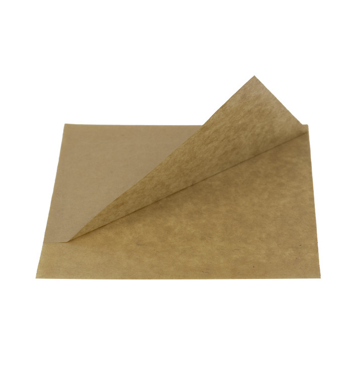 Paper Bag Grease-Proof Opened 15x13/10cm Natural (6000 Units) Paper Bag Grease-Proof Opened 15x13/10cm Natural (6000 Units)