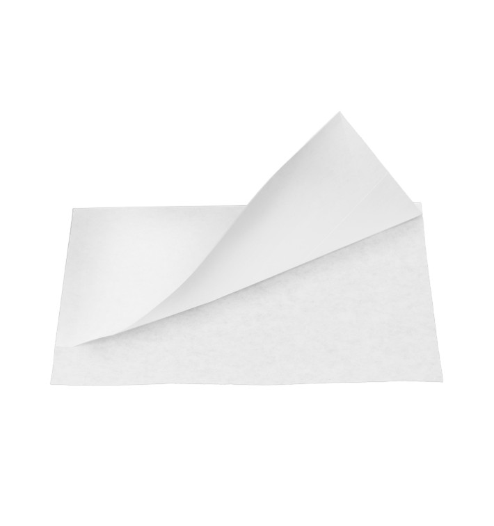 Paper Bag Grease-Proof Opened 20x13/10cm White (100 Units) Paper Bag Grease-Proof Opened 20x13/10cm White (100 Units)