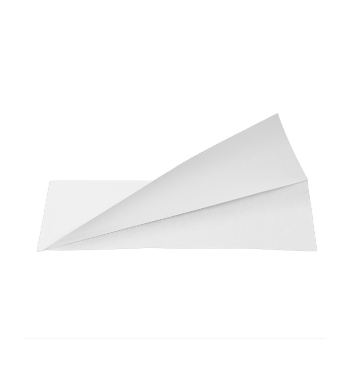 Paper Bag Grease-Proof Opened 22x7,6cm White (100 Units) Paper Bag Grease-Proof Opened 22x7,6cm White (100 Units)