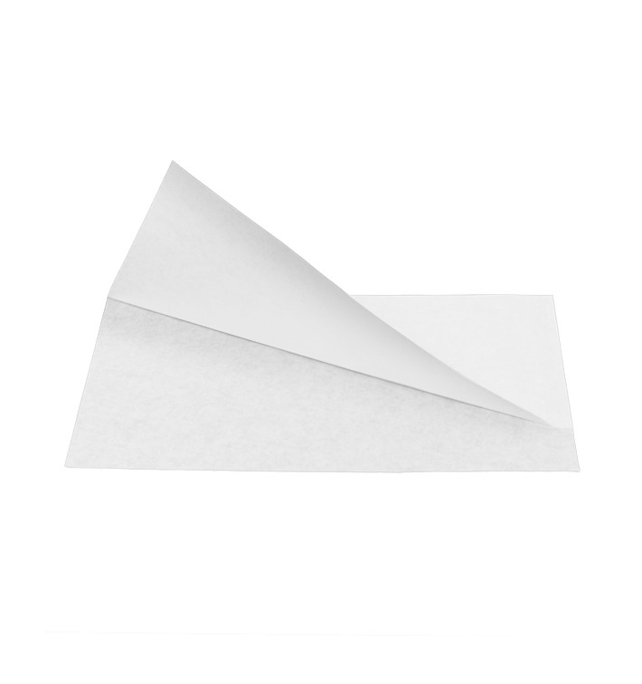 Paper Bag Grease-Proof Opened 25x13/10cm White (4000 Units) Paper Bag Grease-Proof Opened 25x13/10cm White (4000 Units)