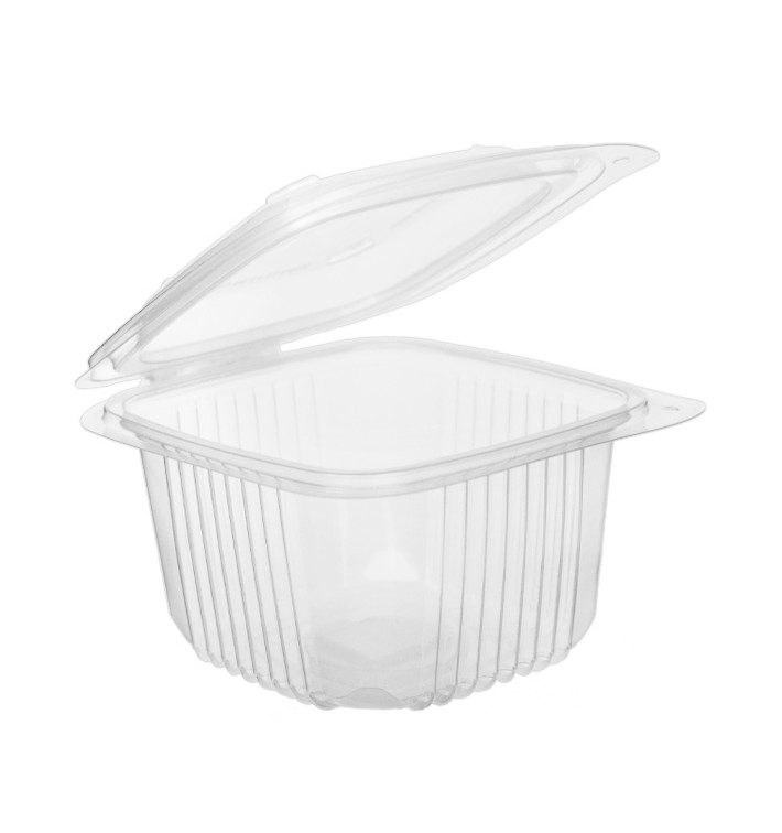 Plastic Container Microwave PP Transparente 375ml 12,3x11,4cm (50 Units) Plastic Container Microwave PP Transparente 375ml 12,3x11,4cm (50 Units)