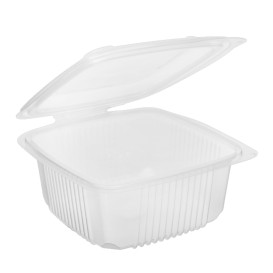 Plastic Container Microwave PP Transparente 830ml 15,8x15,5cm (50 Units) 