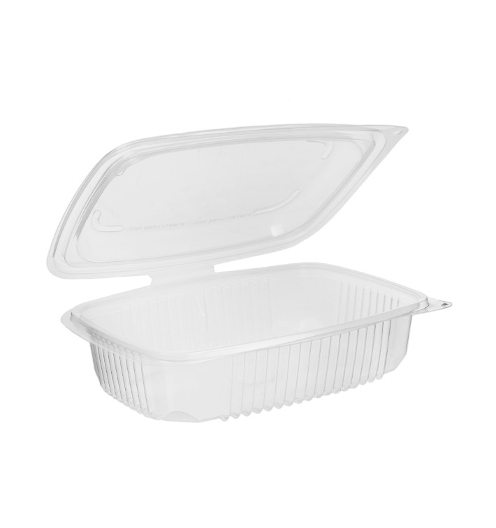 Plastic Container Microwave PP Transparente 600ml 18,5x13,5cm (50 Units) Plastic Container Microwave PP Transparente 600ml 18,5x13,5cm (50 Units)