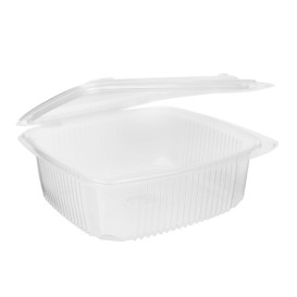 Plastic Container Microwave PP Transparente 1200ml 19,0x18,5cm (50 Units) 