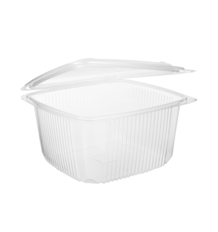 Plastic Container Microwave PP Transparente 1800ml 19,0x18,5cm (50 Units) Plastic Container Microwave PP Transparente 1800ml 19,0x18,5cm (50 Units)