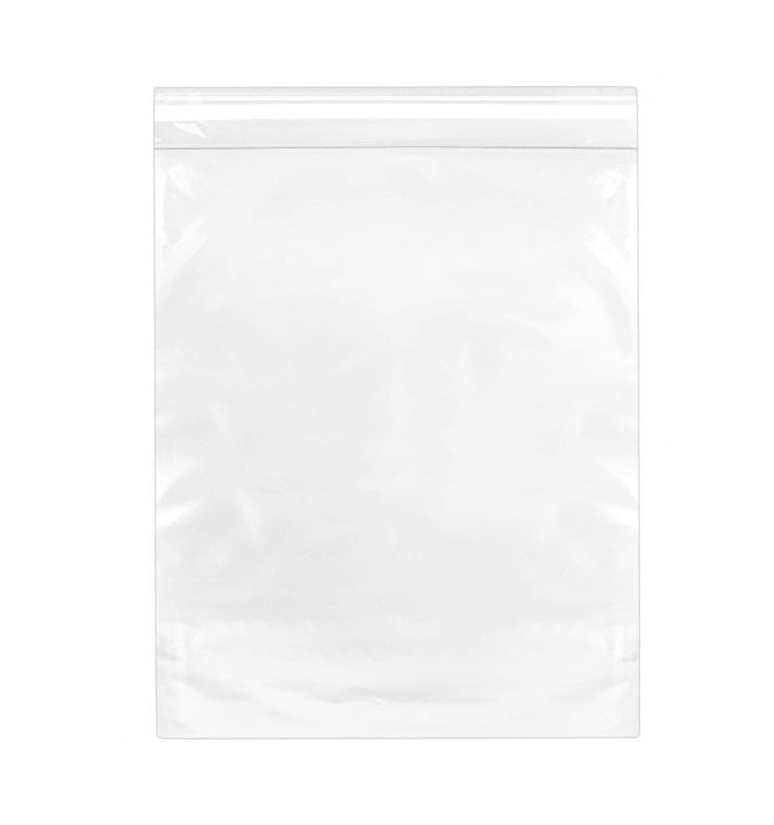 Plastic Bags Adhesive Flap CPP G160 40x50cm (100 Units) Plastic Bags Adhesive Flap CPP G160 40x50cm (100 Units)