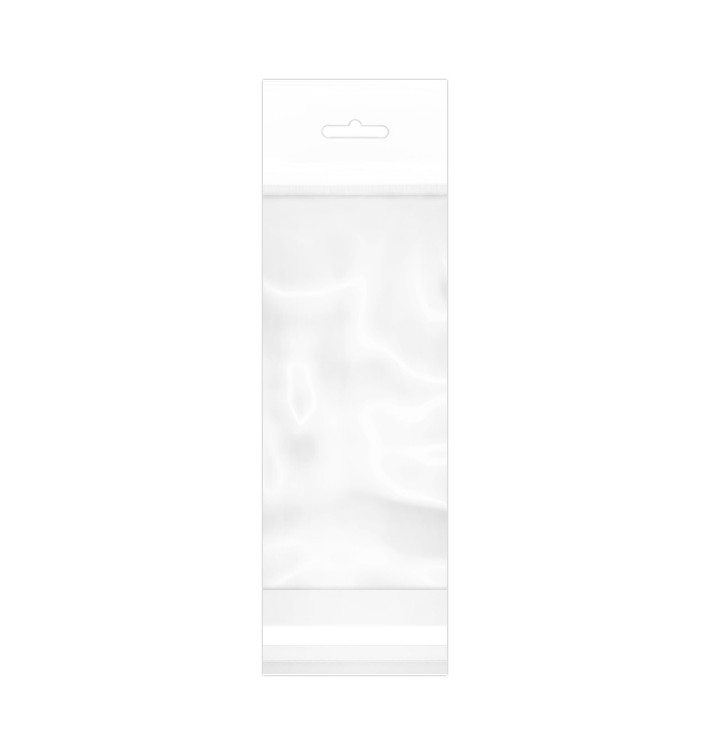 Plastic Bag Adhesive Flap Euroslot 6,5x17cm G-160 (1000 Units) Plastic Bag Adhesive Flap Euroslot 6,5x17cm G-160 (1000 Units)