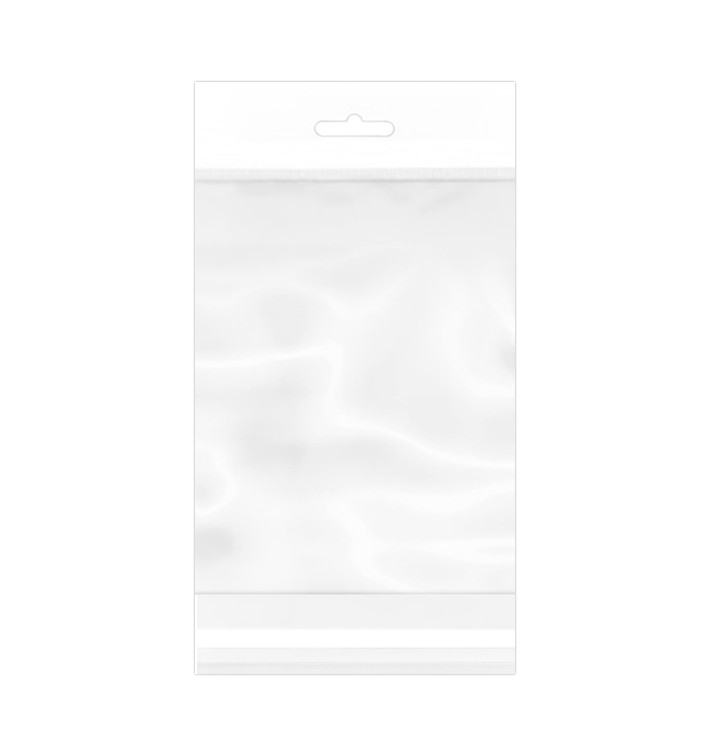 Plastic Bag Adhesive Flap Euroslot 13,5x21cm G-160 (100 Units) Plastic Bag Adhesive Flap Euroslot 13,5x21cm G-160 (100 Units)