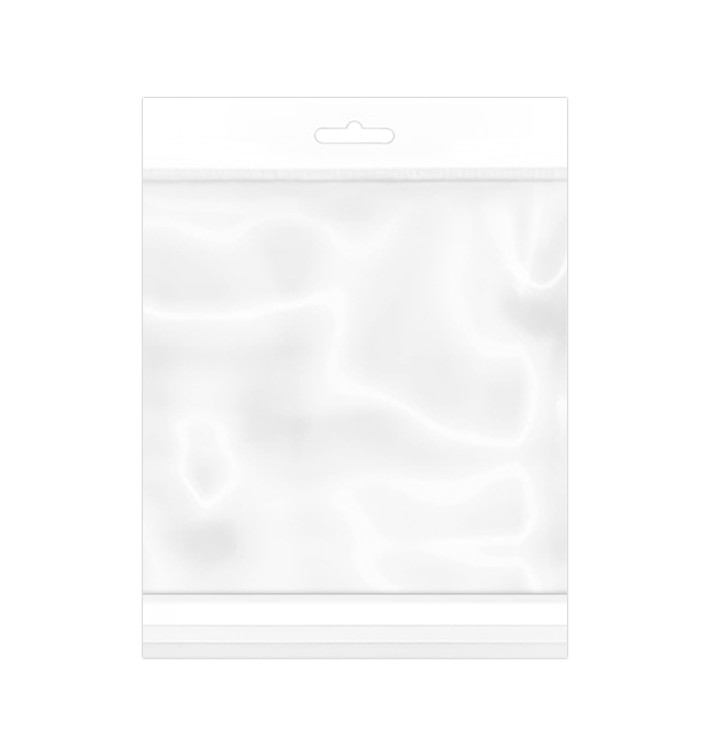 Plastic Bag Adhesive Flap Euroslot 12,5x12,5cm G-160 (100 Units) Plastic Bag Adhesive Flap Euroslot 12,5x12,5cm G-160 (100 Units)
