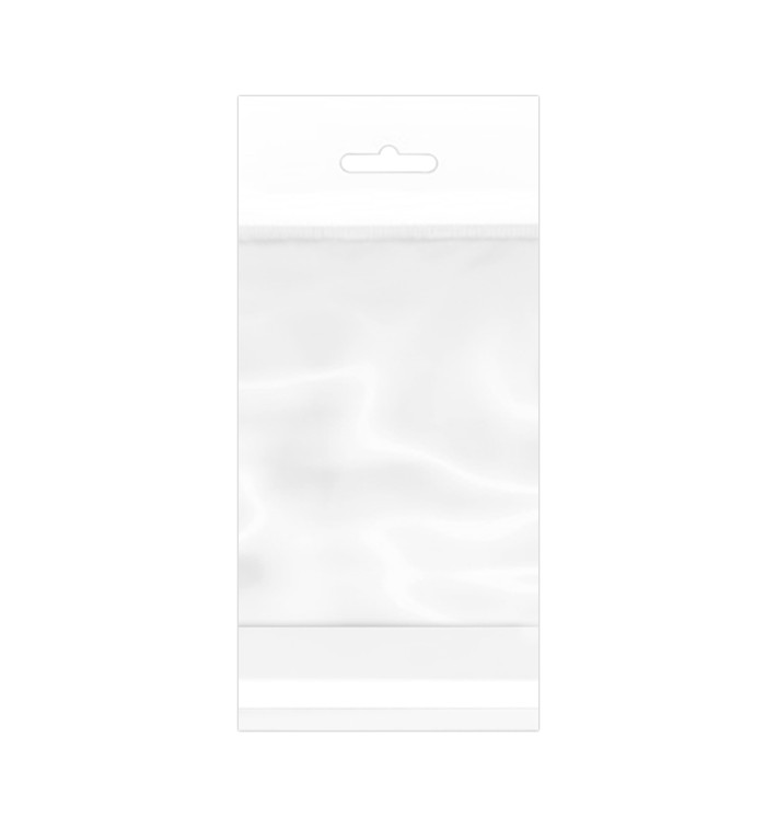 Plastic Bag Adhesive Flap Euroslot 8,5x14cm G-160 (100 Units) Plastic Bag Adhesive Flap Euroslot 8,5x14cm G-160 (100 Units)
