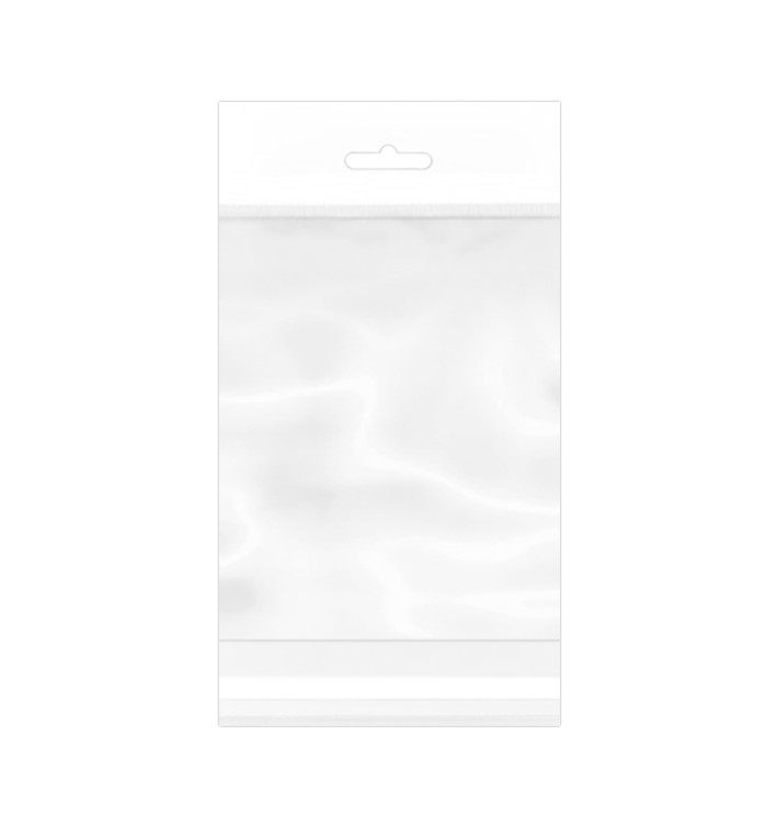 Plastic Bag Adhesive Flap Euroslot 12x18cm G-160 (100 Units) Plastic Bag Adhesive Flap Euroslot 12x18cm G-160 (100 Units)