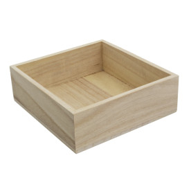 Wooden Display Box 16x15x5cm (24 Units)