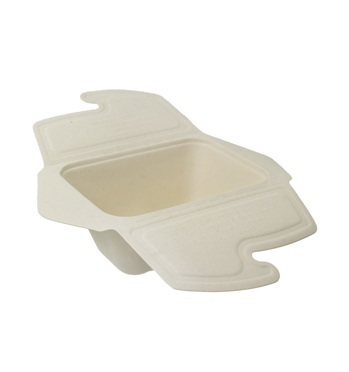 Package Sugarcane Box to Go 17x13x7cm 750ml. (50 Units) Package Sugarcane Box to Go 17x13x7cm 750ml. (50 Units)