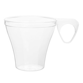 Transparent Plastic Cup 80ml (40 Units)